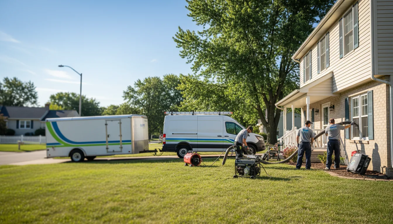 Flooded Basement Restoration And Cleanup With Repair in Star, NC near me